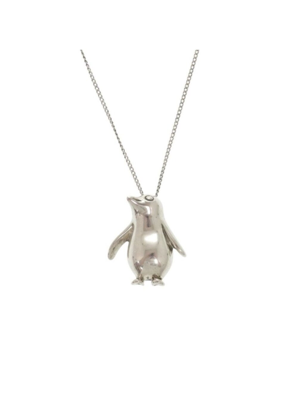 Tiffany & Co Penguin 925 Sterling Silver Necklace